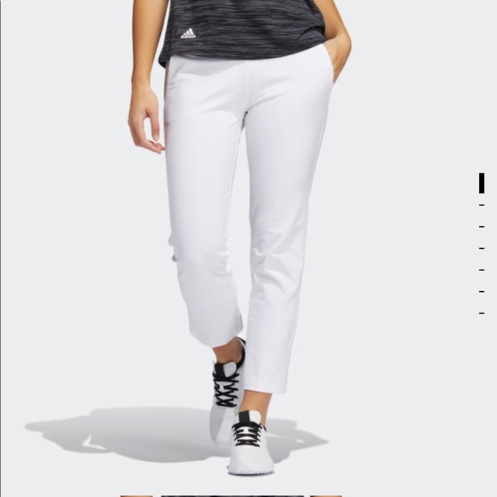 Adidas Women’s Pull On Pant DT6063 - white - size medium